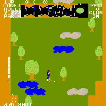 Cassette: Pro Golf screen shot game playing